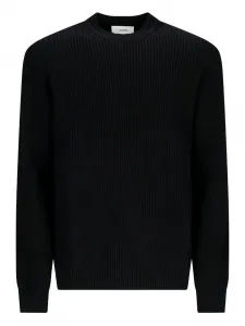 Свитер в рубчик с круглым вырезом TAGLIATORE, черный