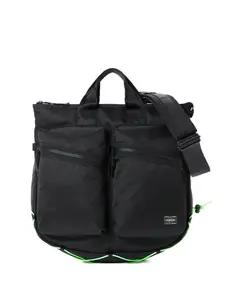 Сумка-тоут "Шлем" с двумя карманами и двумя способами ношения Porter-Yoshida & Co., черный