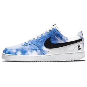 Кроссовки для скейтбординга Court Vision 1 Arrow Cart Blue Horse Cushioning низкие мужские белый Nike, Arrow Cart синий Horse