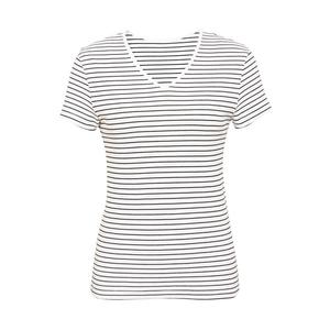 Футболка Deep Breath в полоску, коричневый