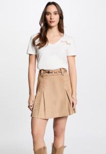 Футболка с принтом Morgan, белый