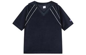 Поло японская версия женская Champion, темно-синий