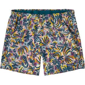 Женские шорты-бэджи длиной 5 дюймов Patagonia, Wild Botanist Tidal Teal