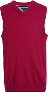 Жилет-свитер Tommy Hilfiger Boys без рукавов с V-образным вырезом, детская школьная форма, Red