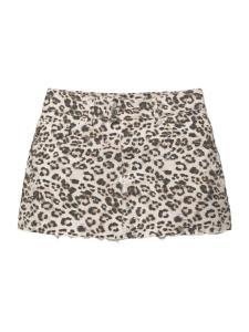 Юбка Pull&Bear STWD, капучино/темно-коричневый