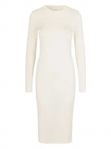 Платье миди с длинными рукавами Jenari SAMSOE SAMSOE, нейтральный