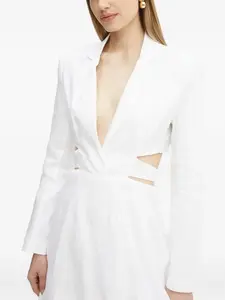 Платье-блейзер с вырезами Bardot