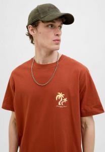 Бейсболка Jack & Jones MIT BASEBALL GESTICKTEM SCHRIFTZUG, Olive