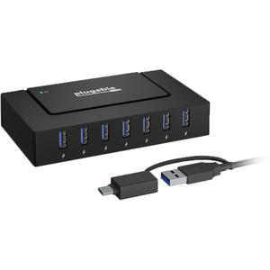 Док-станция Plugable 7-in-1 USB Type-A & Type-C Hub USBC-HUB7BC