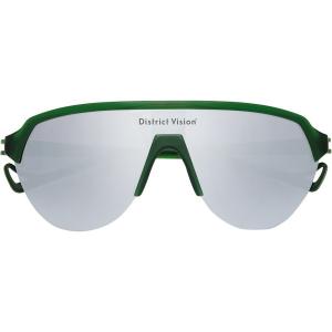 Солнцезащитные очки District Vision Nagata Speed Blade District Vision, Pine/D+ Silver Gradient