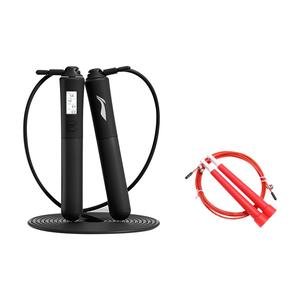 Контроллер для скакалок abs веревка pvc стальной трос для взрослых 2,8 м LINING, черный