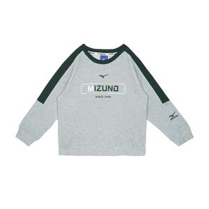 Детский свитшот Mizuno, серый
