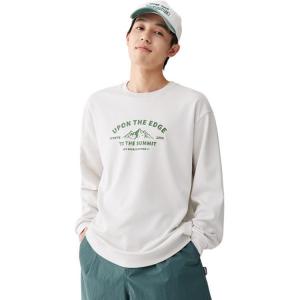 361° Свитшот Unisex Light Apricot Camellia Crew Neck Moderate Regular