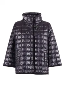 Стеганая куртка на крючках Fay, синий