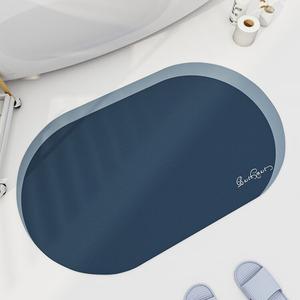 AOVOC Ковер 70х105 см из флиса, впитывающий, нескользящий, для ванной комнаты, Distant Maple-14