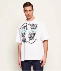 Футболка loose fit Just Cavalli, белый