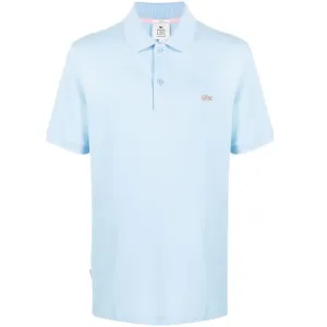 Рубашка поло унисекс светло-голубая Lacoste, светло-голубой
