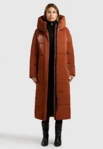 Степ соулани5 блестящее зимнее пальто Khujo, Sienna Brown