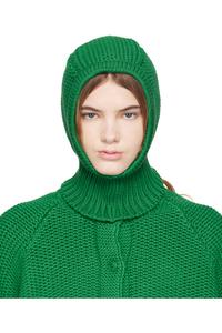 Хлопковая балаклава Ymc, зеленый