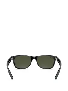 Солнцезащитные очки в квадратной оправе Ray-Ban, черный