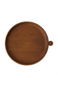 Декоративный поднос «Инка» 22 х 20 х 2,5 см Oyoy, коричневый
