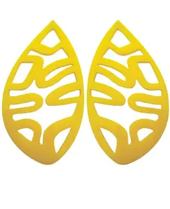 Вырезанные шпильки Swanky Designs, yellow