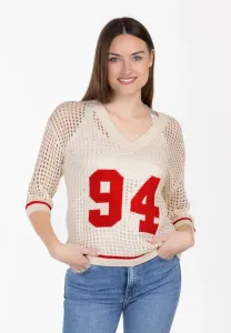 Джемпер с v-образным вырезом pier Key Largo, Offwhite