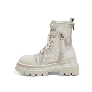 Женские ботинки Martin A poinsettia princess, белый