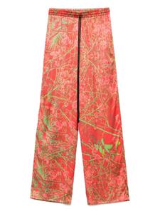 Брюки с принтом Barbara Bologna, красный