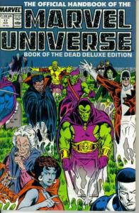 The Official Handbook of the Marvel Universe Deluxe Edition #17 : Book of the Dead - From Destiny to Hobgoblin (Marvel Comics) (Marvel Comics)