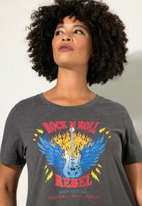 Футболка с принтом Angel of Style, серый