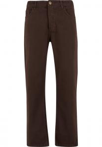 Джинсы свободного кроя DEF Texas, темно-коричневый