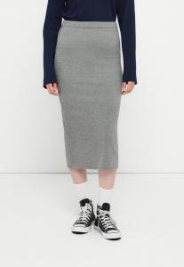 Юбка GAP MIDI CASHSOFT LITE SKIRT, Charcoal Grey/Grey