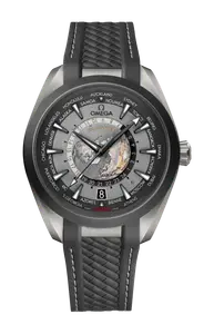 Часы seamaster aqua terra 150m co‑axial master chronometer gmt worldtimer 43 мм Omega