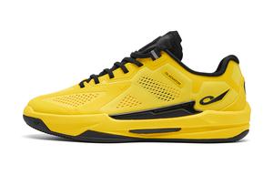 QIAODAN Низкие кроссовки для бадминтона, мужские, желто-черные