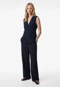 Длинный жилет Koton, Dark Blue