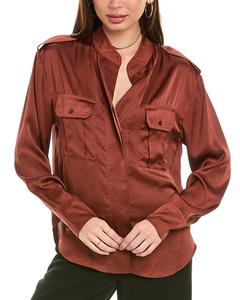 ALC Oakley Топ A.L.C., коричневый