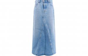 Джинсовая макси-юбка de pago DIESEL, синий