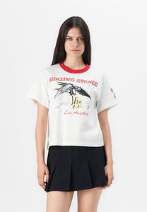 Футболка GAP GRAPHICS EDITOR TEE ROLLING STONES, Off-White