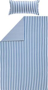 Двустороннее постельное белье Erwin Müller 165925 2-teilig, 135x1x200 см цвет blau-weiß