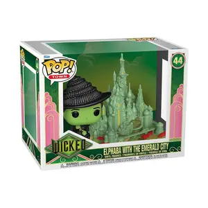 Фигурка Funko Wicked Town Vinyl Эльфаба с Изумрудным городом, 9 см, зеленый