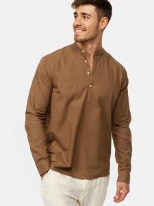 Рубашка с длинным рукавом waylon Indicode, бежевый