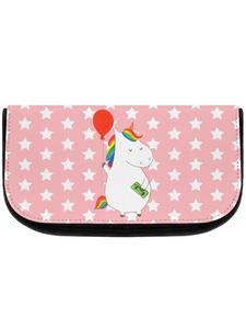 Косметичка Mr & Mrs Panda Einhorn Luftballon ohne Spruch, цвет rot pastell