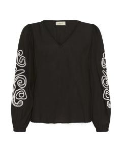 Cream Блузка 'Danielle' в черном цвете