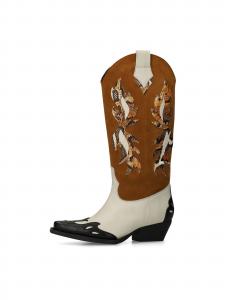 SACHA Ковбойские сапоги в коричневом цвете