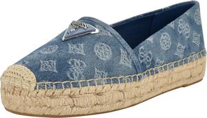 GUESS Womens Jolandon, Blue Denim Logo 420