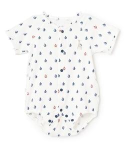 Боди с принтом яхты [Сделано в Японии]