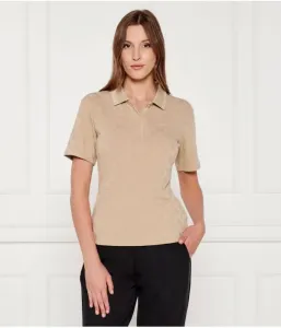 Поло PEONY regular fit Guess Active, бежевый