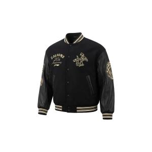 Бейсбольная куртка Li Ning, унисекс, черная