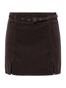 Юбка ONLY ONLNESSA, темно-коричневый